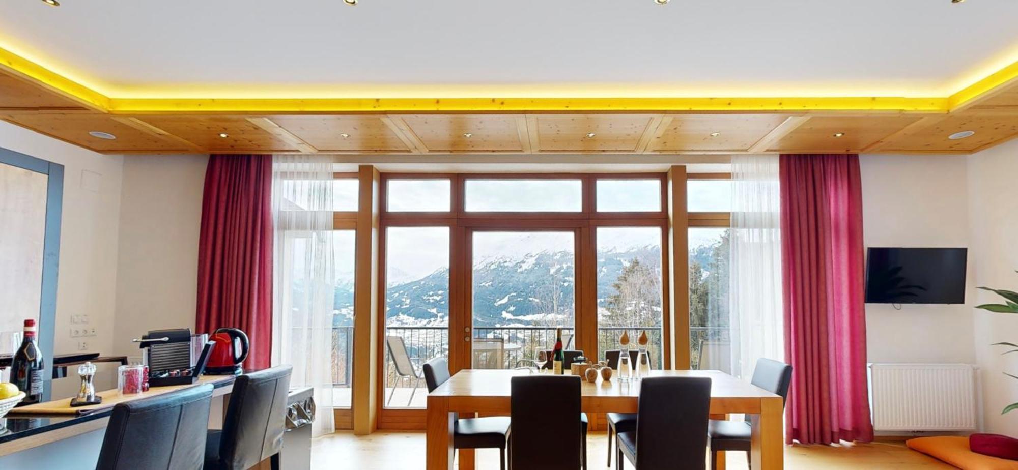 Wellness Aparthotel Panorama Alpin - Ferienwohnungen Jerzens Im Pitztal Luaran gambar