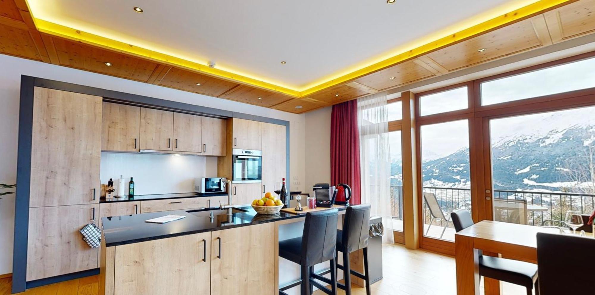 Wellness Aparthotel Panorama Alpin - Ferienwohnungen Jerzens Im Pitztal Luaran gambar